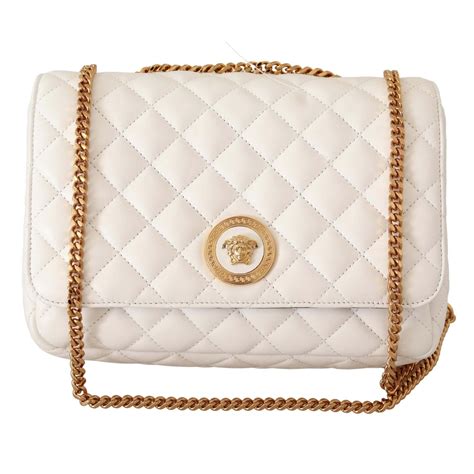 versace bag white